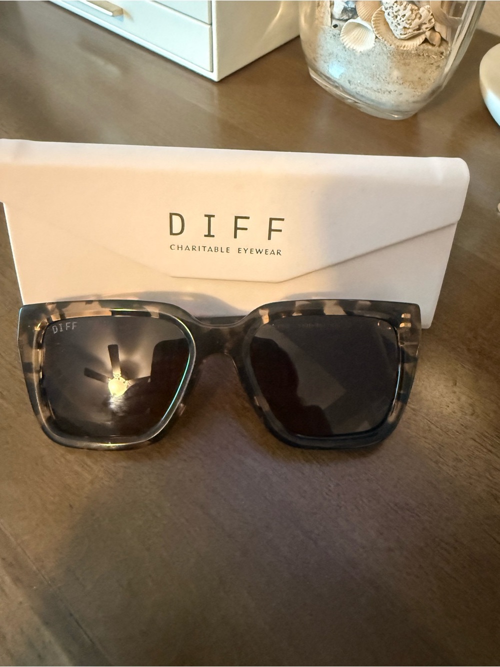 Diff polarized tortoise frames